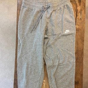 Gray Nike Joggers, Size Medium